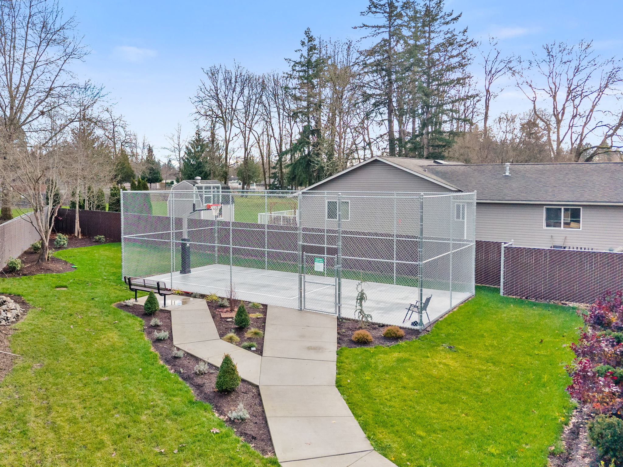 Basketball court